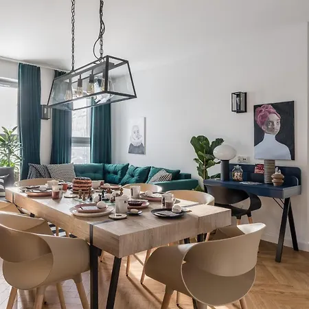 Apartment Queen's Gambit By Blue Mandarin Gdansk