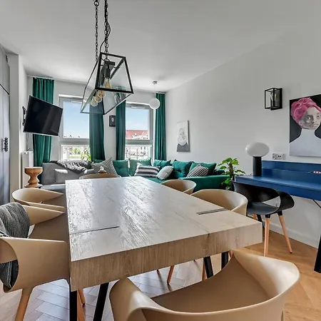 Apartment Queen's Gambit By Blue Mandarin Gdansk